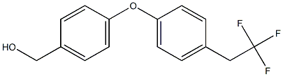 4-[4-(Trifluoromethoxy)phenoxy]benzenemethanol Structure