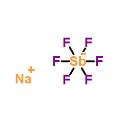 Sodium hexafluoroantimonate Structure