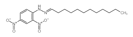 Dodecanal,2-(2,4-dinitrophenyl)hydrazone结构式