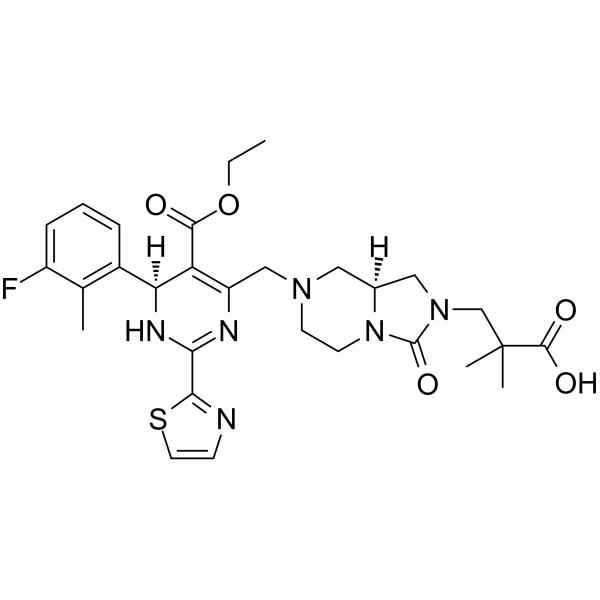 Linvencorvir structure