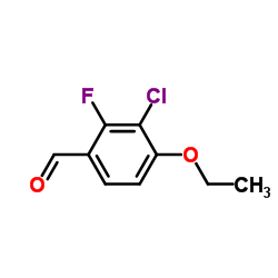 3-Chloro-4-ethoxy-2-fluorobenzaldehyde图片