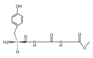 L-tyrosylglycylglycine methyl ester结构式