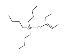 cis-(C4H9)3SnOC(C2H5)CHCH3结构式