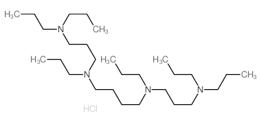 N,N-bis[3-(dipropylamino)propyl]-N,N-dipropyl-butane-1,4-diamine结构式