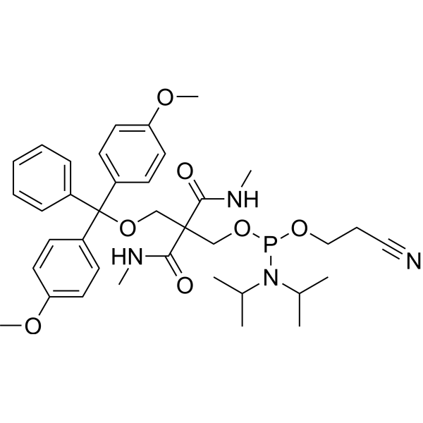 Chemical phosphorylation amidite结构式