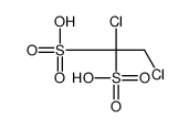 1,2-dichloroethane-1,1-disulfonic acid Structure