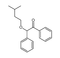 2-(3-methylbutoxy)-1,2-diphenylethanone Structure