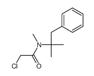 2-chloro-N-(1,1-dimethyl-2-phenylethyl)-N-methylacetamide picture