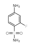 Benzenesulfonamide, 4-amino-2-fluoro- (9CI) picture