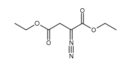 diethyl 2-diazosuccinate结构式