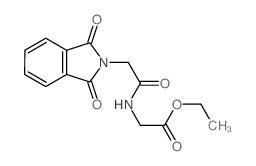 ethyl 2-[[2-(1,3-dioxoisoindol-2-yl)acetyl]amino]acetate picture