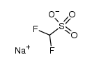 Sodium difluoromethanesulfonate Structure