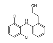 2-[2-(2,6-dichloroanilino)phenyl]ethanol结构式