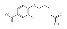 Pentanoic acid,5-(2-chloro-4-nitrophenoxy)- picture