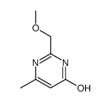 2-(methoxymethyl)-6-methyl-1H-pyrimidin-4-one Structure