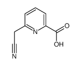 6-(CYANOMETHYL)PICOLINIC ACID structure