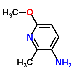 3-Amino-6-methoxy-2-picoline HCl Structure