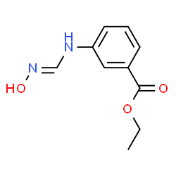 Benzoic acid, 3-[[(hydroxyamino)methylene]amino]-, ethyl ester (9CI)结构式