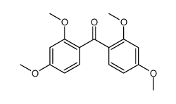 2 2' 4 4'-TETRAMETHOXYBENZOPHENONE结构式