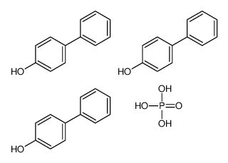 4-phenylphenol,phosphoric acid结构式