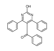 5-benzoyl-4,6-diphenyl-1H-pyrimidin-2-one Structure