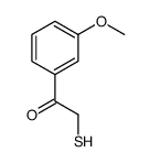 Ethanone, 2-mercapto-1-(3-methoxyphenyl)- (9CI)结构式