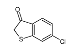 6-chlorobenzo[b]thiophen-3(2H)-one Structure