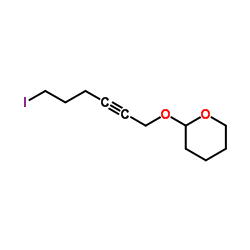 2-((6-Iodohex-2-Yn-1-Yl)Oxy)Tetrahydro-2H-Pyran Structure