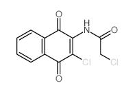 2-chloro-N-(3-chloro-1,4-dioxo-naphthalen-2-yl)acetamide picture