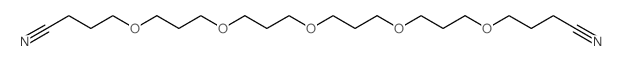 5,9,13,17,21-Pentaoxapentacosanedinitrile Structure