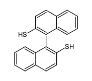 (R)-1,1'-binaphthalene-2,2'-dithiol Structure