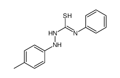 1-(4-methylanilino)-3-phenylthiourea Structure