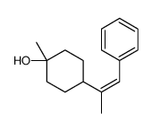 1-methyl-4-(1-phenylprop-1-en-2-yl)cyclohexan-1-ol结构式