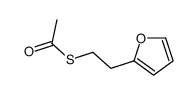 S-[2-(furan-2-yl)ethyl] ethanethioate Structure