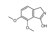 6,7-DIMETHOXY-2,3-DIHYDRO-ISOINDOL-1-ONE Structure