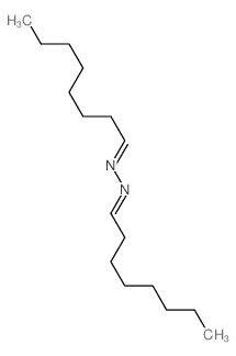 Octanal,2-octylidenehydrazone structure