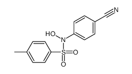 N-(4-cyanophenyl)-N-hydroxy-4-methylbenzenesulfonamide Structure