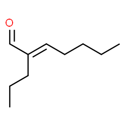 (E)-2-propylhept-2-enal结构式