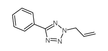 2H-Tetrazole,5-phenyl-2-(2-propen-1-yl)-结构式