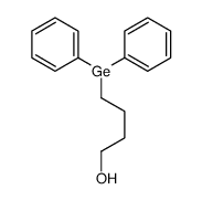 4-diphenylgermylbutan-1-ol Structure