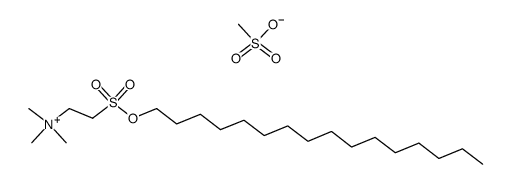 hexadecyl [2]betylate mesylate Structure