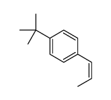 1-tert-butyl-4-prop-1-enylbenzene Structure