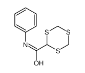 1,3,5-Trithiane-2-carboxamide,N-phenyl-(9CI) Structure