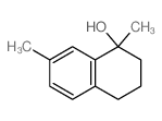 1,7-dimethyltetralin-1-ol结构式