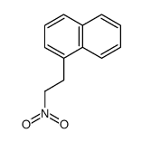 1-(1-naphthyl)-2-nitroethane结构式