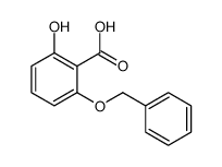 2-hydroxy-6-phenylmethoxybenzoic acid Structure