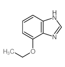 4-ethoxy-1H-benzoimidazole结构式