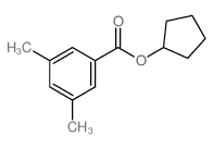 Benzoic acid,3,5-dimethyl-, cyclopentyl ester picture