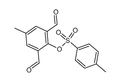 5-methyl-2-tosyl-isophthalaldehyde结构式