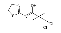 Cyclopropanecarboxamide, 2,2-dichloro-N-(4,5-dihydro-2-thiazolyl)-1-methyl- picture